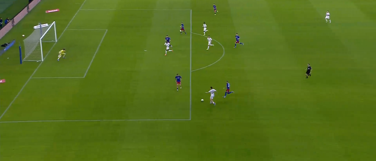 Gol din rabona în Steaua - Sepsi