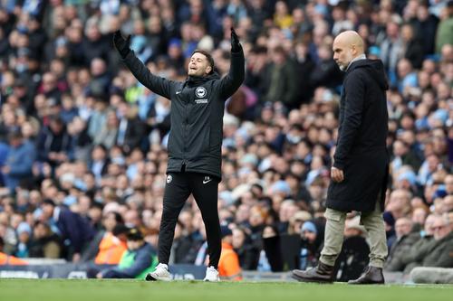 Fabian Hurzeler, Brighton - Manchester City // Getty Images