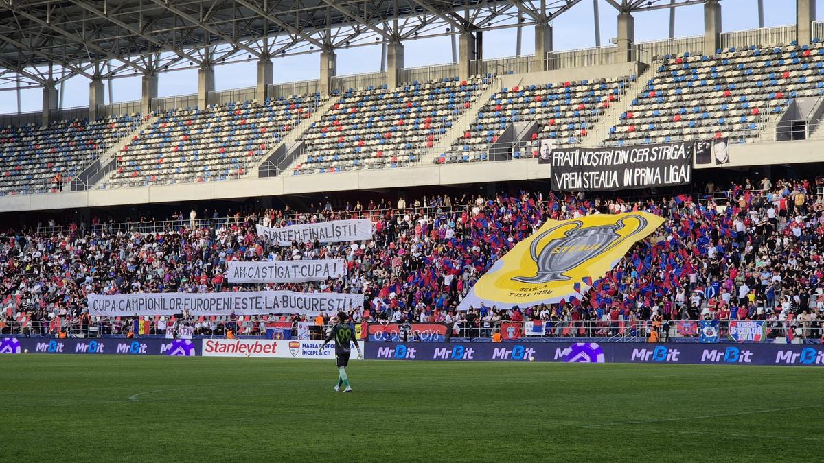 Steaua - Sepsi, sărbătoare la 40 de ani de la Sevilla