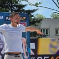 David Popovici, prezent la lansarea caravanei BeActive 2026/Foto: Bogdan Fechită (GSP.ro)