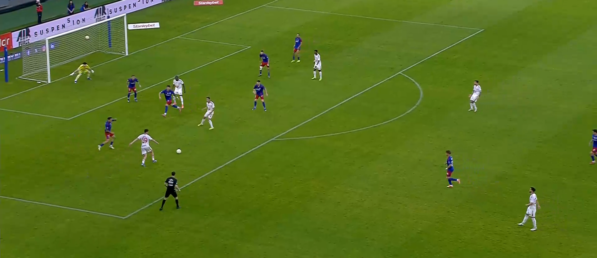 GOLUL ANULUI în Steaua - Sepsi » O „rabona” cum nu se vede nici în Liga Campionilor în ziua aniversării de la Sevilla!