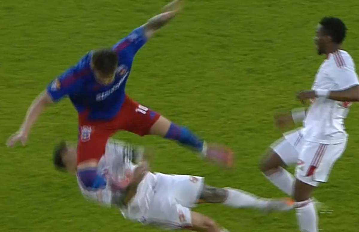 Intrare Andras Huszti în Steaua - Sepsi