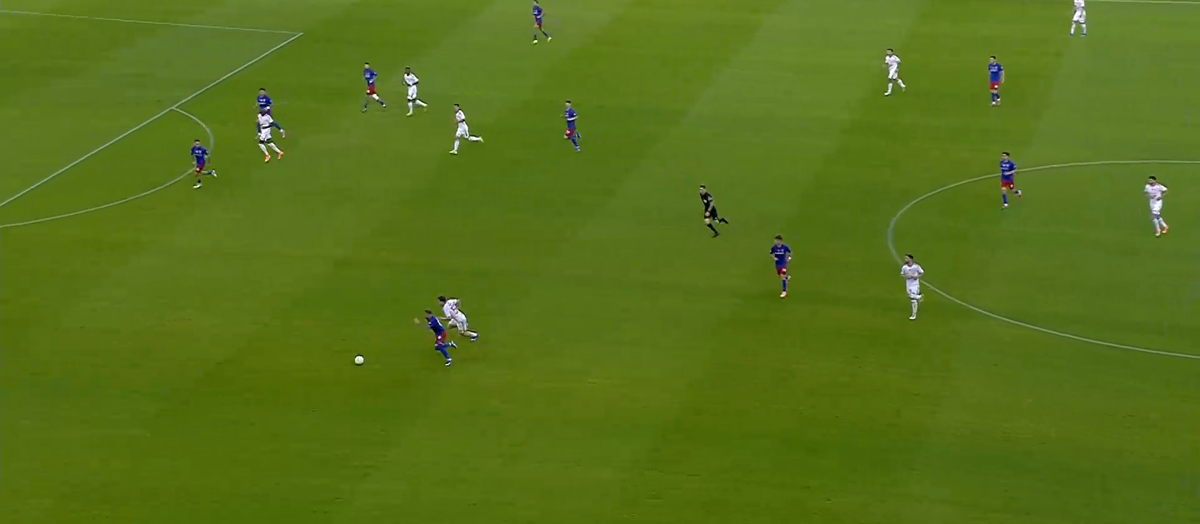 Gol din rabona în Steaua - Sepsi