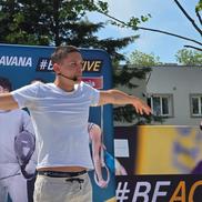 David Popovici, prezent la lansarea caravanei BeActive 2026/Foto: Bogdan Fechită (GSP.ro)