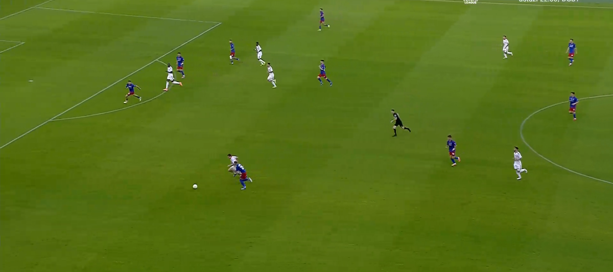 Gol din rabona în Steaua - Sepsi