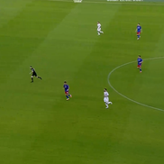 Gol din rabona în Steaua - Sepsi // Captură foto: Digi Sport 1