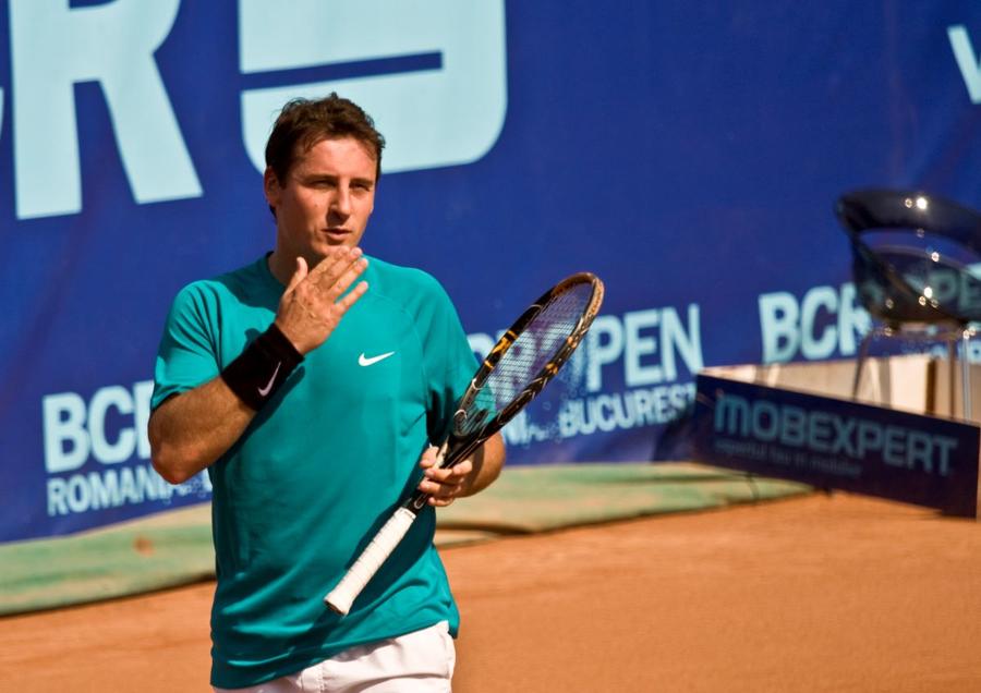 Andrei Pavel în ultimul meci oficial, cu Pablo Cuevas, la București 2009 Foto: Imago Images Andrei Pavel, la momentul destăinurilor: „Am crezut că sunt eu cel diferit, dar m-am mințit singur”