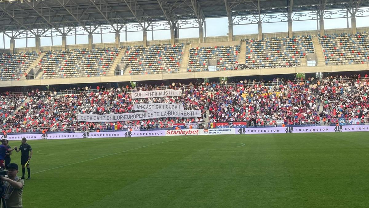 Steaua - Sepsi, sărbătoare la 40 de ani de la Sevilla