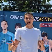 David Popovici, prezent la lansarea caravanei BeActive 2026/Foto: Bogdan Fechită (GSP.ro)