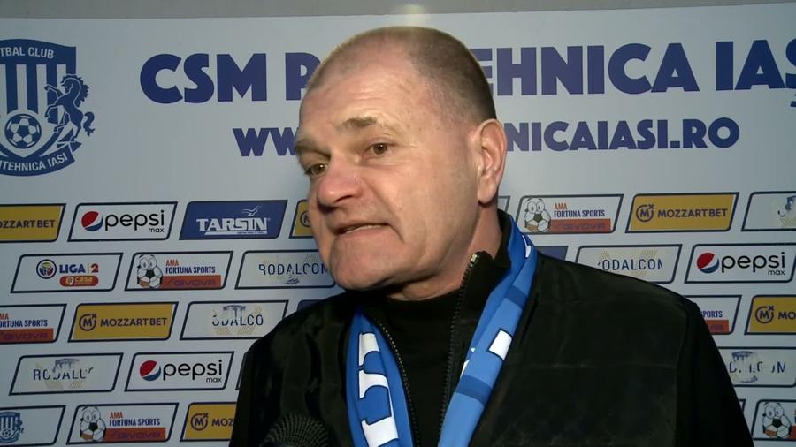 Cornel Șfaițer, președinte Poli Iași / captură YouTube A scos banii și i-a întors pe rebeli: „Primă peste nivelul Ligii I” » Situație critică dezamorsată pentru moment