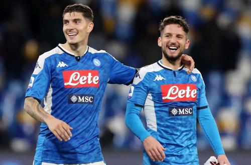 Dries Mertens, dreapta, foto: Guliver/gettyimages.com