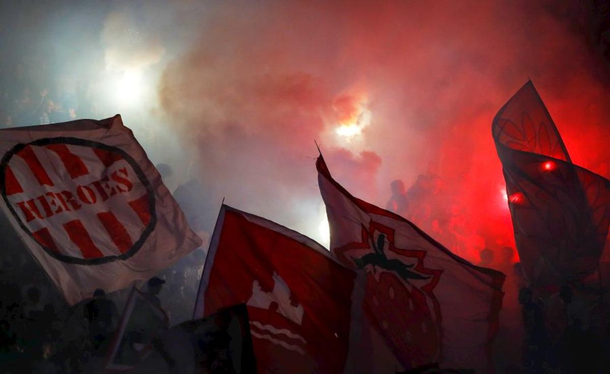 FOTO Derbyul anti-pandemie: 30.000 de fani vor fi la Belgrad la Partizan - Steaua Roșie!