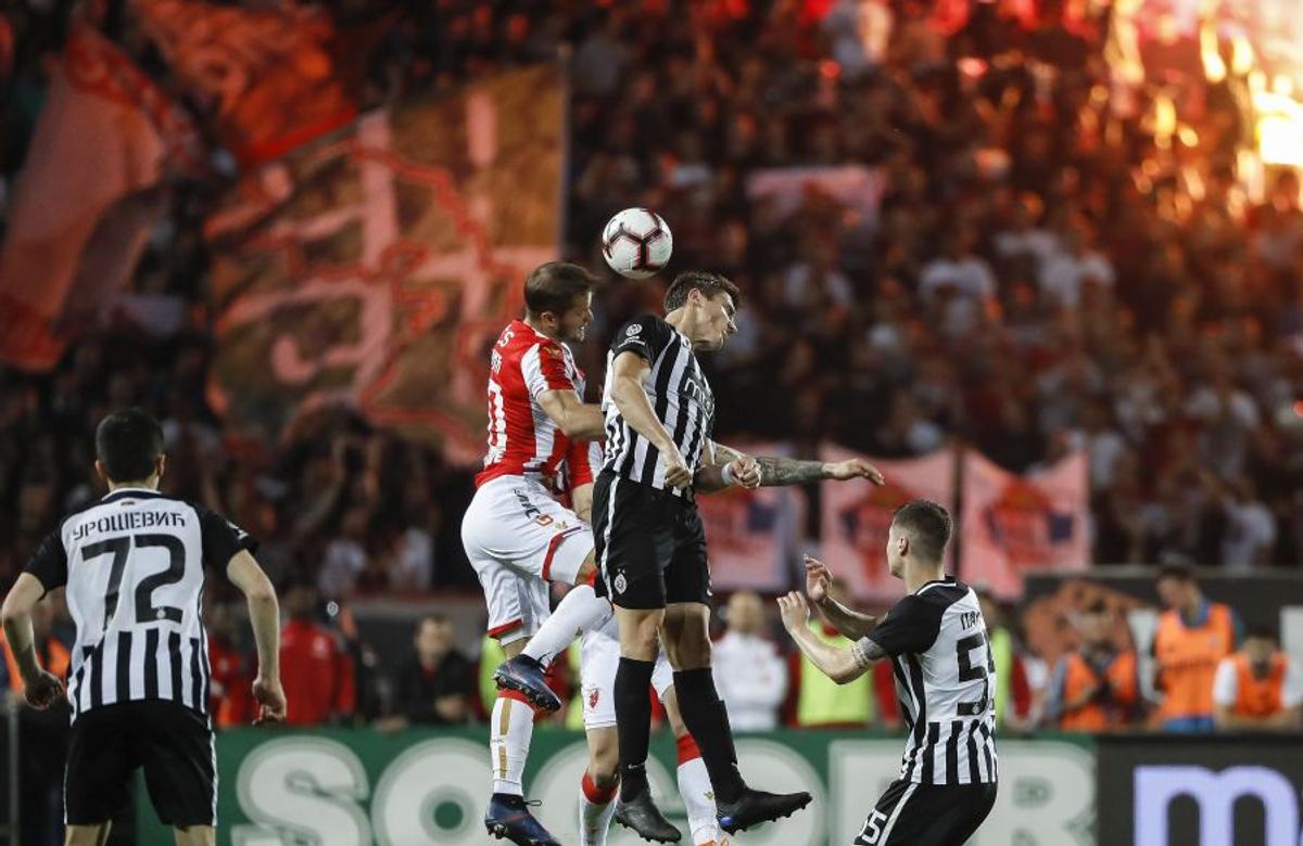 FOTO Derbyul anti-pandemie: 30.000 de fani vor fi la Belgrad la Partizan - Steaua Roșie!