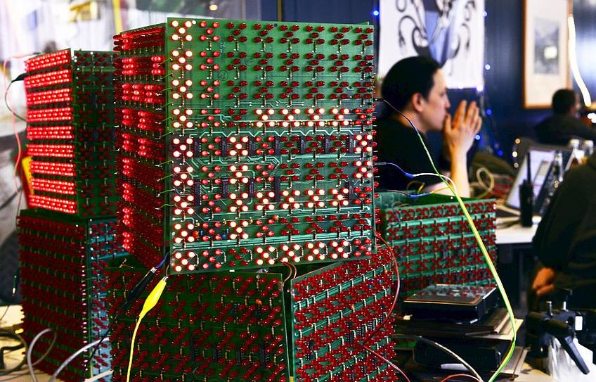Un computer la un eveniment de hacking, foto: Guliver/gettyimages