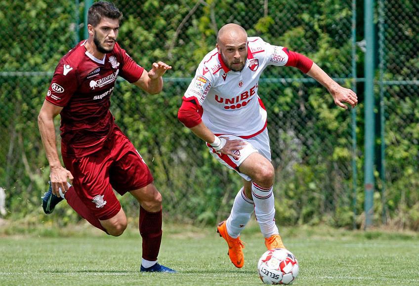 Perovic a marcat golul victorie în amicalul cu Rapid // FOTO: https://www.facebook.com/FCDinamoOfficial/