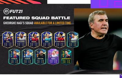 Hagi a reînființat „Luceafărul” în FIFA 21! Mbappe și Salah, doar pe banca de rezerve! Cum arată primul „11” ales de „Rege”