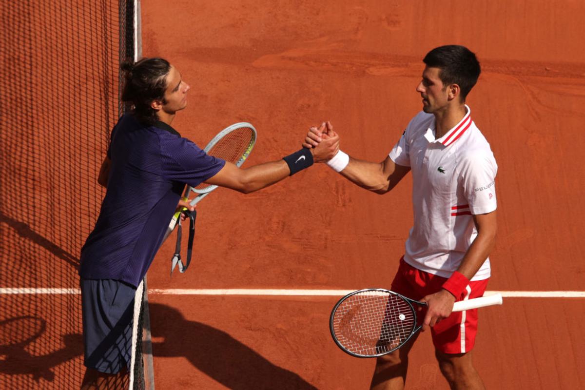 Novak Djokovic - Lorenzo Musetti, Roland Garros 2021