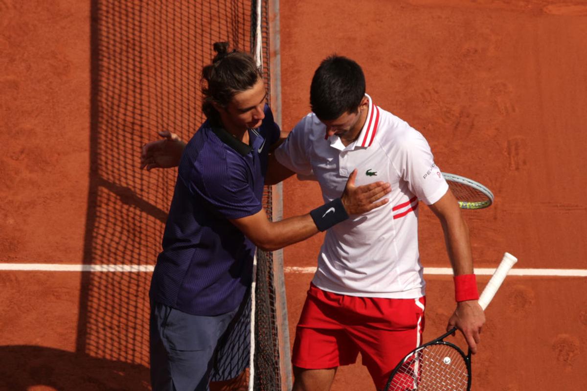 Novak Djokovic - Lorenzo Musetti, Roland Garros 2021