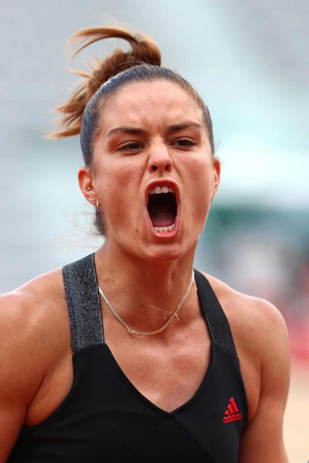 Maria Sakkari - Sofia Kenin, Roland Garros 2021 / FOTO: GettyImages