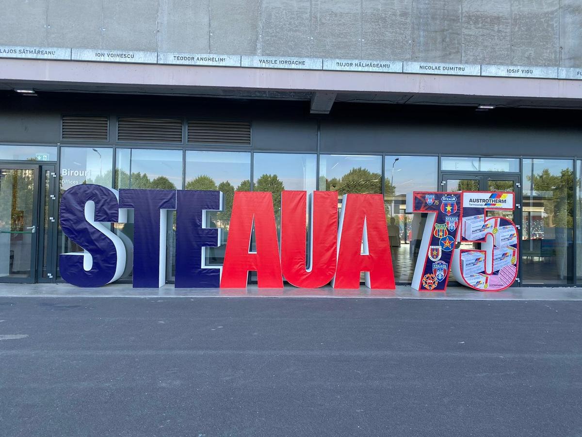 Steaua - România, meciul legendelor în Ghencea » „Militarii” sărbătoresc 75 de ani de la înființare