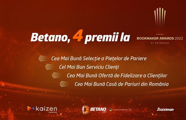 Betano și Stoiximan au primit câte 4 distincții Greek Bookmaker Awards