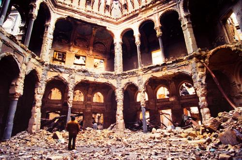 O imagine din asediul Sarajevo, în 1994, foto: Imago