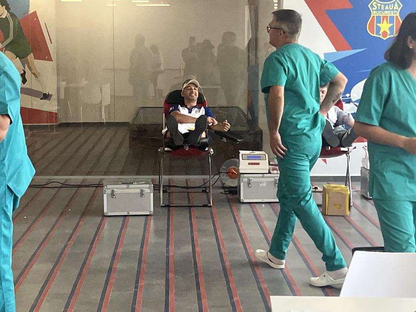 Suporterii Stelei au donat sânge în ziua în care clubul a împlinit 76 de ani