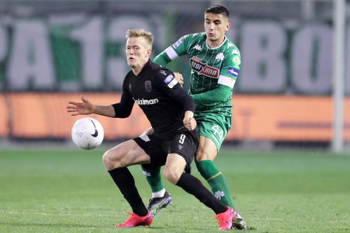 Achilleas Poungouras (dreapta), aproape de FCSB. Foto: Imago Images