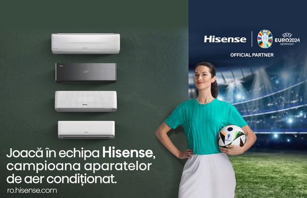 Joacă în echipa Hisense, campioana aparatelor de aer condiționat