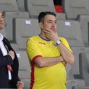 Răzvan Burleanu, în tribune la meciul Austria - România 2-1 FOTO: Ionuţ Iordache (GSP)