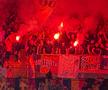 Ultrașii de la „Uniți sub tricolor” au aprins zeci de torțe în Austria - România. Foto: Andrei Crăițoiu (GSP.RO)