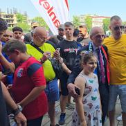 Talpan, în Ghencea, la aniversarea Stelei/ foto: GSP