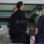 Răzvan Burleanu, în tribune la meciul Austria - România 2-1 FOTO: Ionuţ Iordache (GSP)