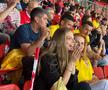 Antonia Salanță, iubita lui Daniel Bîrligea, a fost prezentă în tribunele stadionului „Ernst-Happel” la Austria - România. FOTO: Andrei Crăițoiu (GSP.RO)