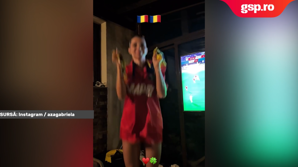 Mândră de iubitul titular în naționala României! I-a făcut galerie în fața televizorului: „Nu știți câte emoții am”