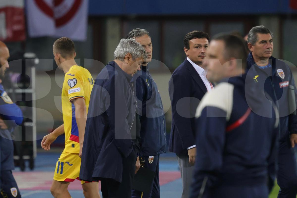 Ce s-a întâmplat imediat după fluierul final din Austria - România: cadre cu Lucescu, Stanciu și Burleanu
