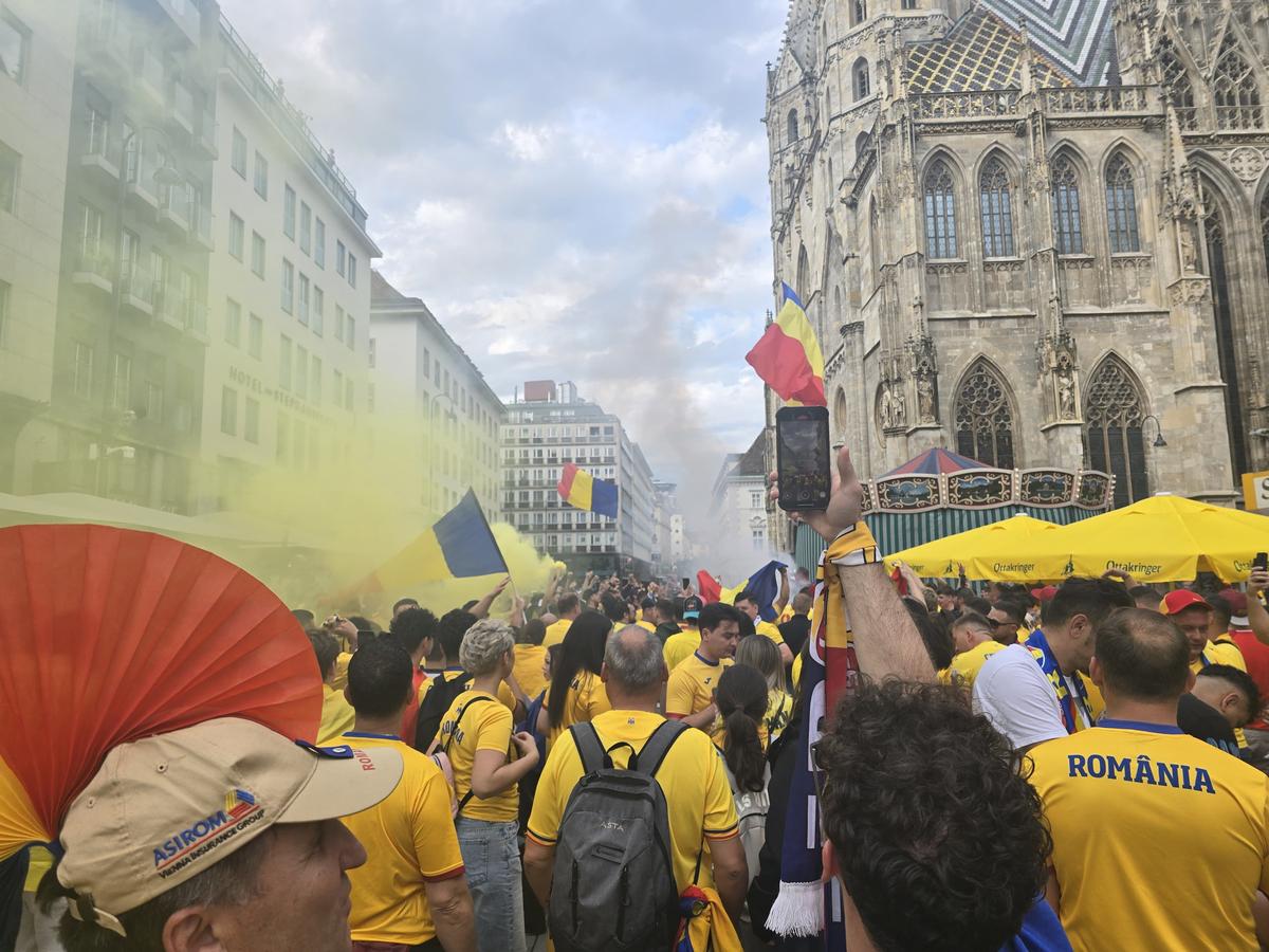 Imagini SENZAȚIONALE de la Viena: show pirotehnic. Foto:  Andrei Crăiţoiu & Cezar Titor (GSP)