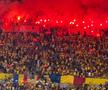 Ultrașii de la „Uniți sub tricolor” au aprins zeci de torțe în Austria - România. Foto: Andrei Crăițoiu (GSP.RO)