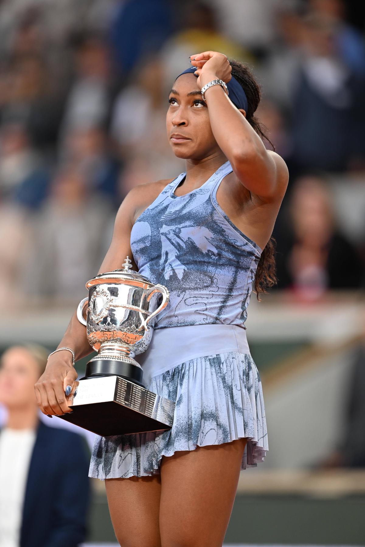 Au curs lacrimi la premiere, după finala Roland Garros! Ce au transmis campioana Gauff și finalista Sabalenka