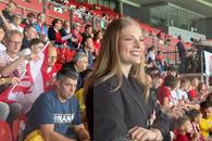Antonia a „zburat” la Viena pentru a-l vedea pe Daniel Bîrligea în Austria - România: „Sunt atât de bucuroasă că sunt aici!”
