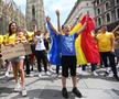 Fanii României în Stephansplatz, Viena/ foto: Eduard Vînătoru (GSP)