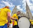 Fanii României în Stephansplatz, Viena/ foto: Ionuț Iordache (GSP)