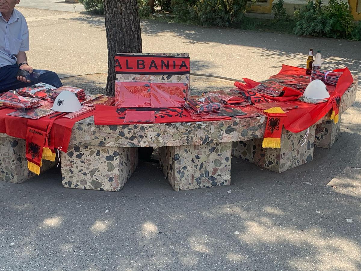 Imagini înainte de Albania - Serbia, meci cu risc maxim în preliminariile Campionatului Mondial din 2026