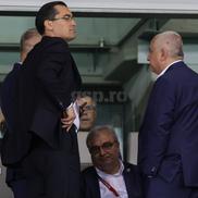 Răzvan Burleanu, în tribune la meciul Austria - România 2-1 FOTO: Ionuţ Iordache (GSP)