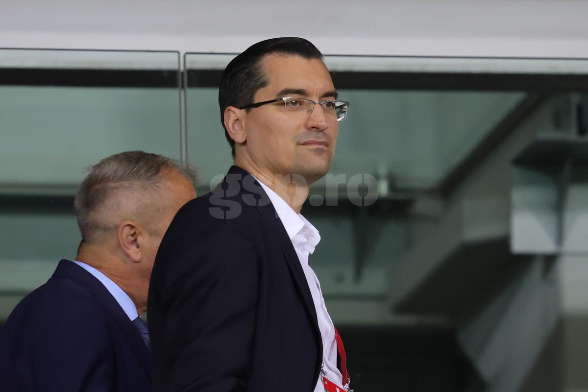 Răzvan Burleanu, în tribune la meciul Austria - România 2-1