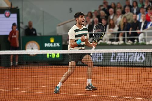 Carlos Alcaraz s-a calificat în finala Roland Garros 2025/Foto: Getty Images