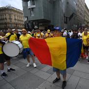 Fanii României în Stephansplatz, Viena/ foto: Eduard Vînătoru (GSP)
