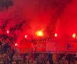 Ultrașii de la „Uniți sub tricolor” au aprins zeci de torțe în Austria - România. Foto: Andrei Crăițoiu (GSP.RO)