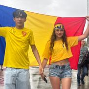 Imagini EPICE de la Austria - România: cum s-au costumat fanii „tricolori”