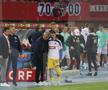 Mircea Lucescu și Nicolae Stanciu / Ce s-a întâmplat imediat după fluierul final din Austria - România / FOTO: Ionuț Iordache (GSP.ro)